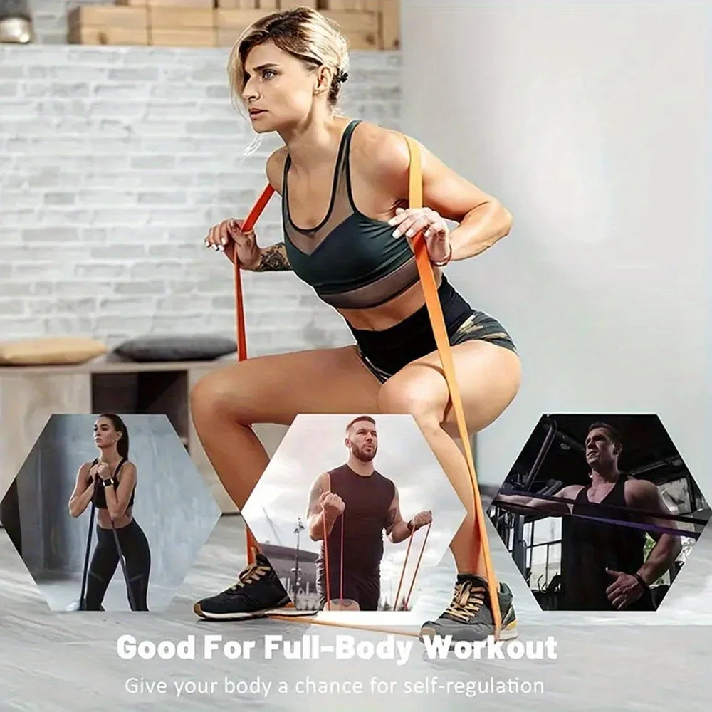 Stackable TPE Resistance Bands