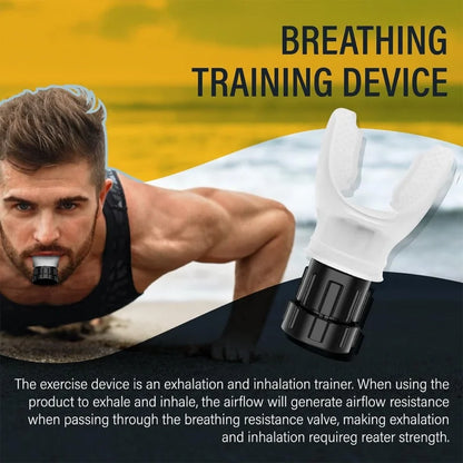 Adjustable Resistance Breathing Exercise Device