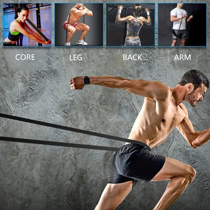 Stackable TPE Resistance Bands