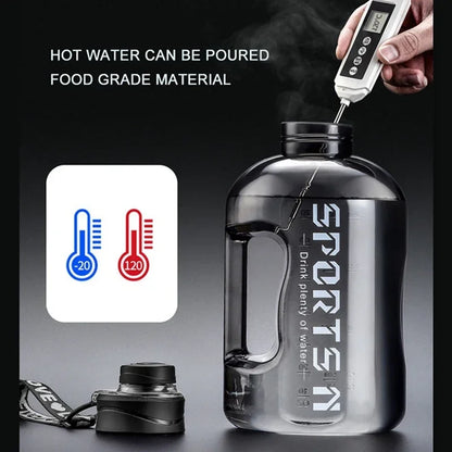 Motivational Fitness Training Water Bottle